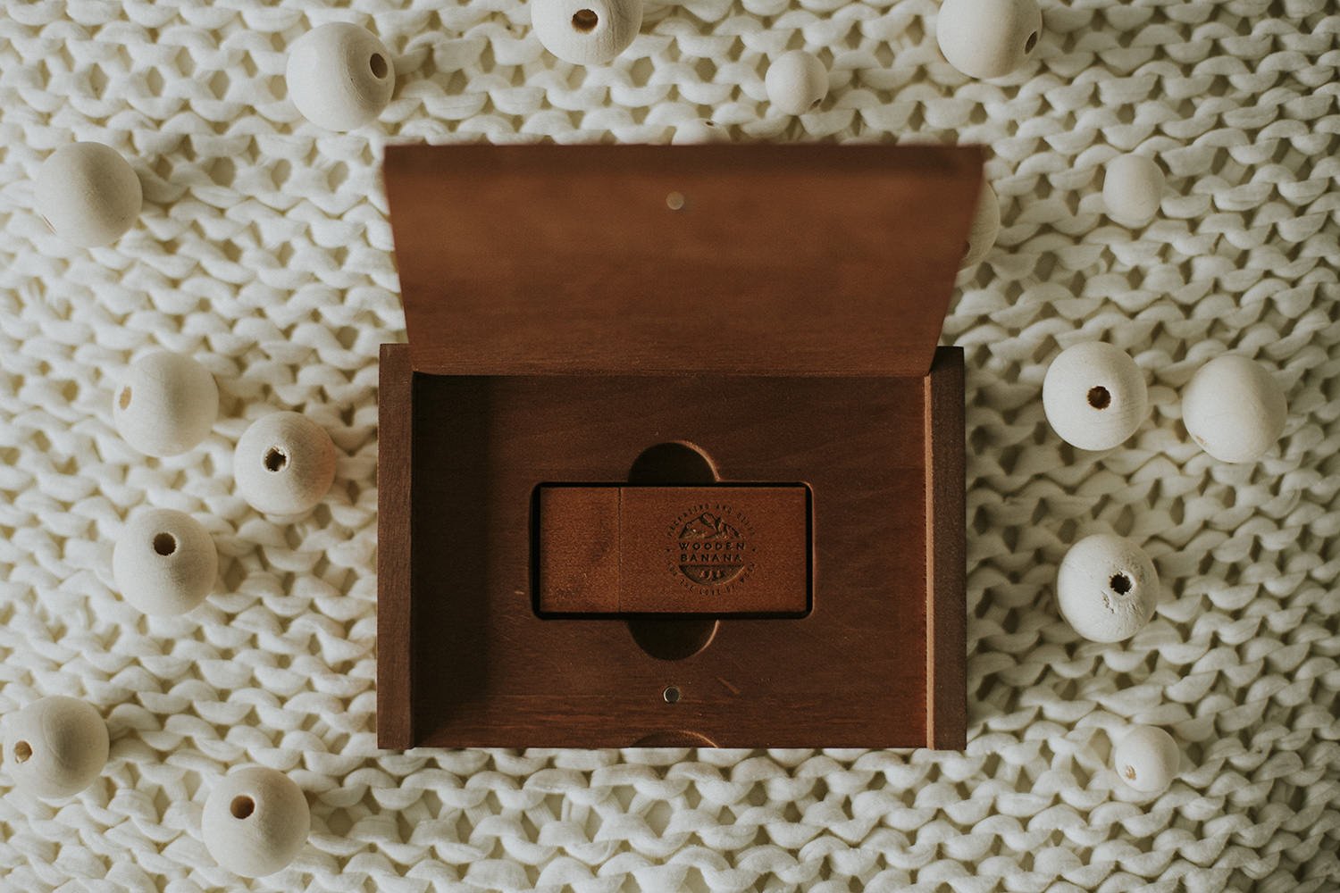 wooden usb box